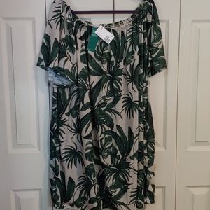 H&M smock dress off the shoulder